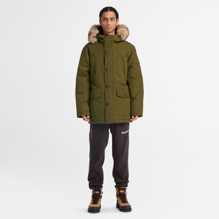 Jaqueta Scar Ridge Parka com Tecnologia DryVent para Homens na cor Verde