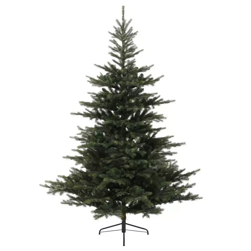 Sapin artificiel de Noël Glorious H210 cm Vert sapin