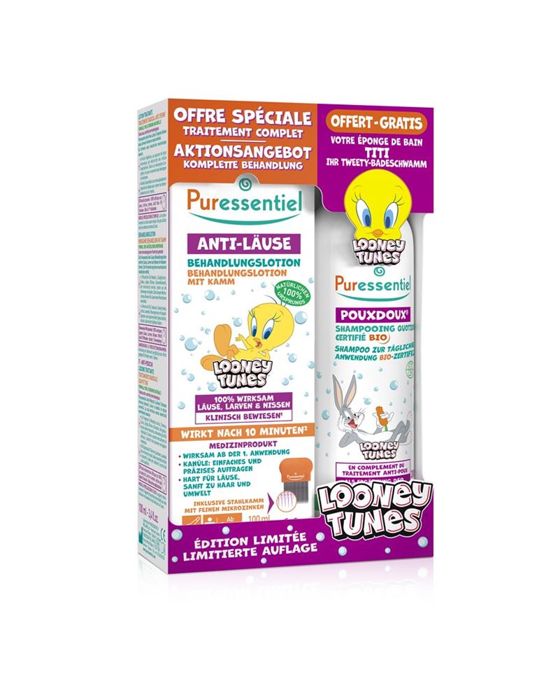 Puressentiel Anti-Läuse Warner Bros Set Lotion   Shampoo 1 Stk