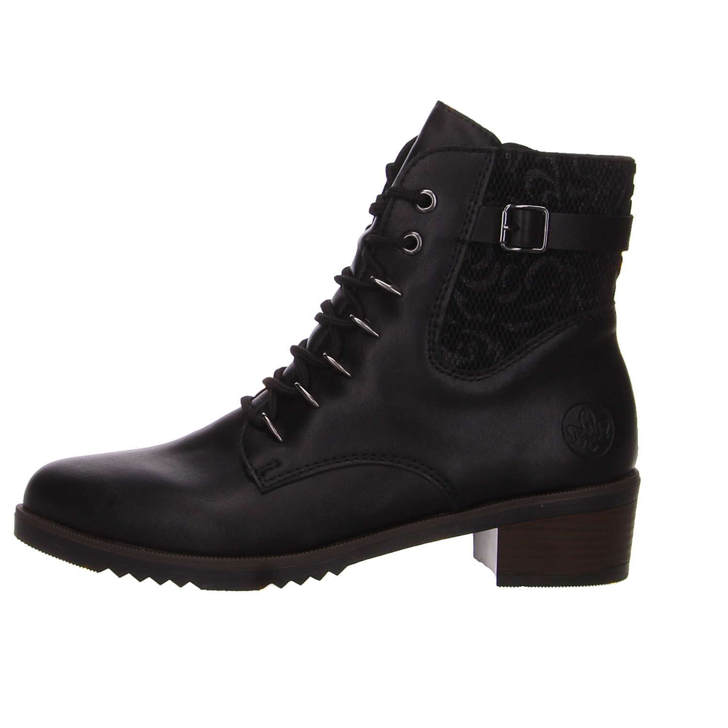 Rieker Stiefeletten schwarz schwarz