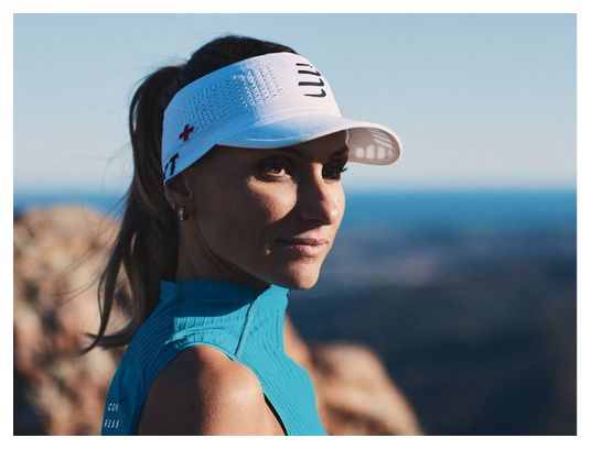 Bandeau Spiderweb Headband On/Off Blanc Unisex