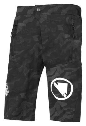 Short Endura MT500JR Burner Enfant Camo Noir