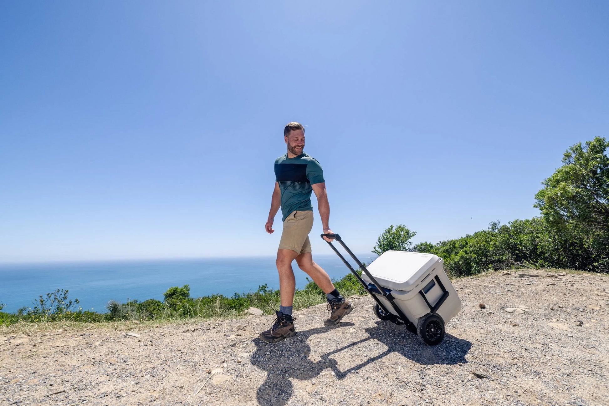 Coleman PRO 55QT Wheeled Kühlbox mit Rollen