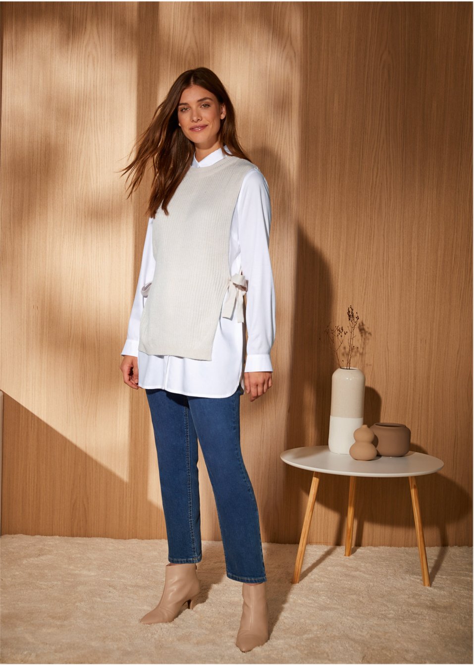 Chemisier long en viscose