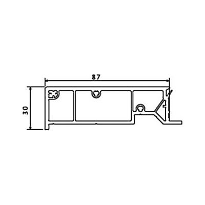 Tapée d'isolation Grosfillex P145 blanc 1 x 3 m, ép.90 mm