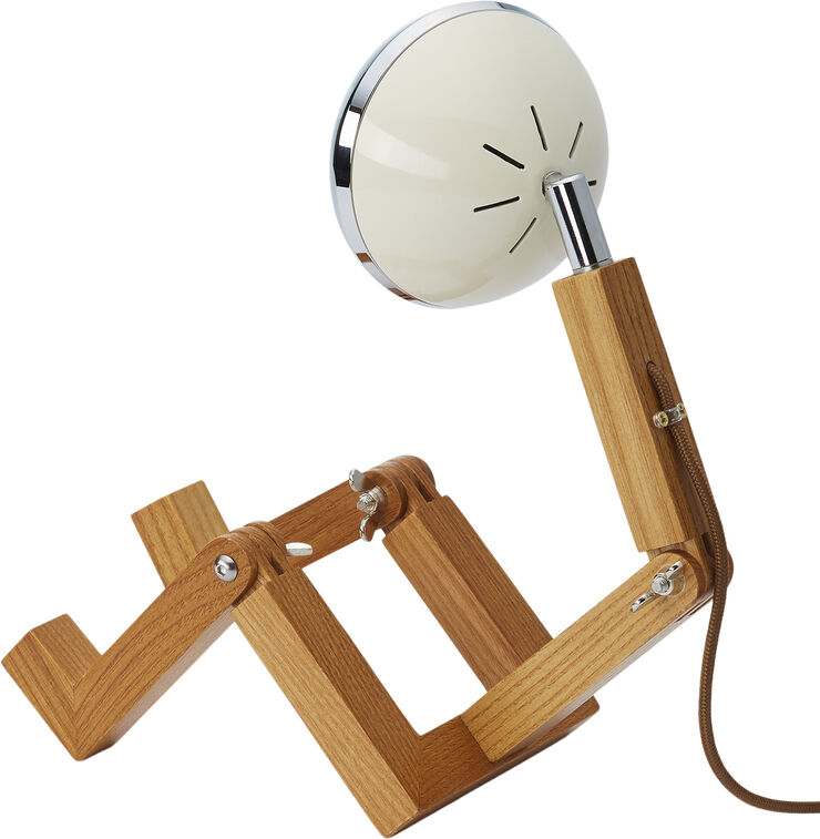 Mr. Wattson Mini Mr. Wattson LED Lampe - Vintage White Hvid