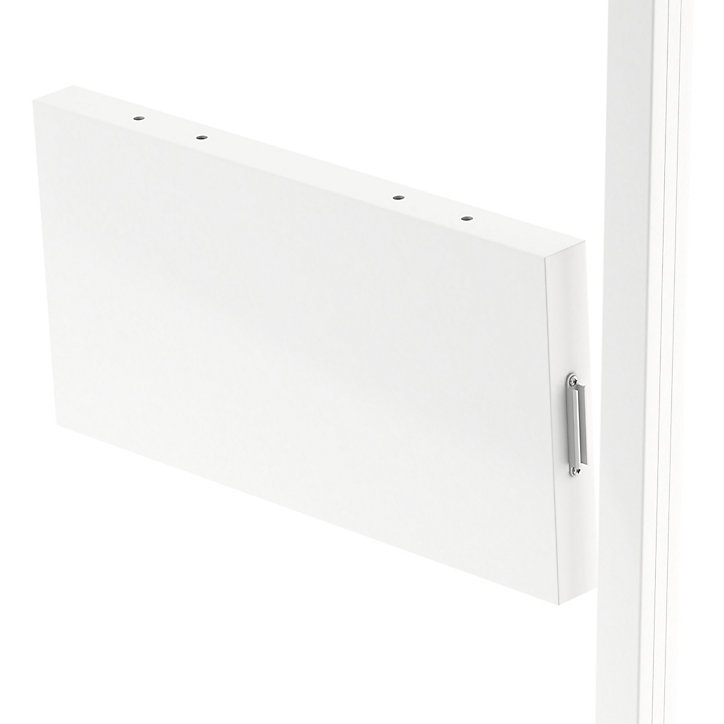 Panneau Alara blanc 50 x h.25 cm GoodHome