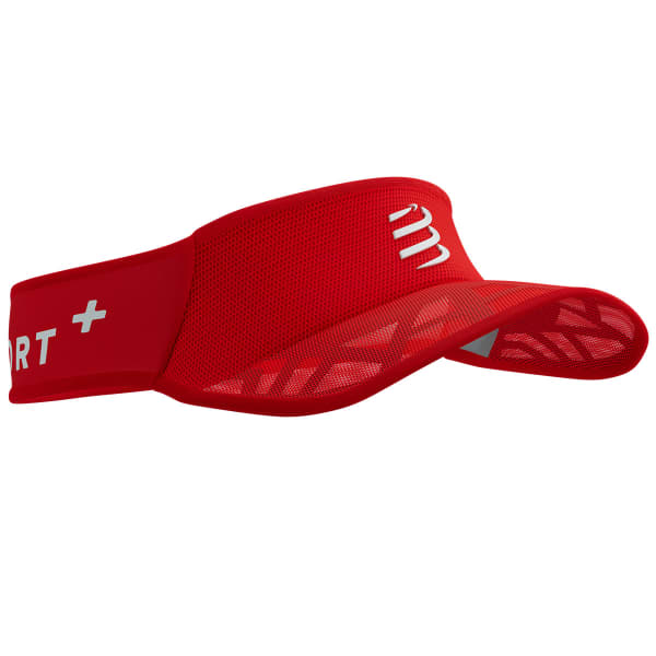 Visière running COMPRESSPORT SPIDERWEB ULTRALIGHT VISOR RED
