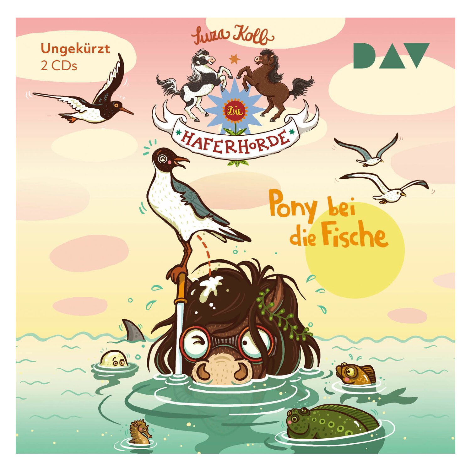Die Haferhorde Band 18 - Pony bei die Fische