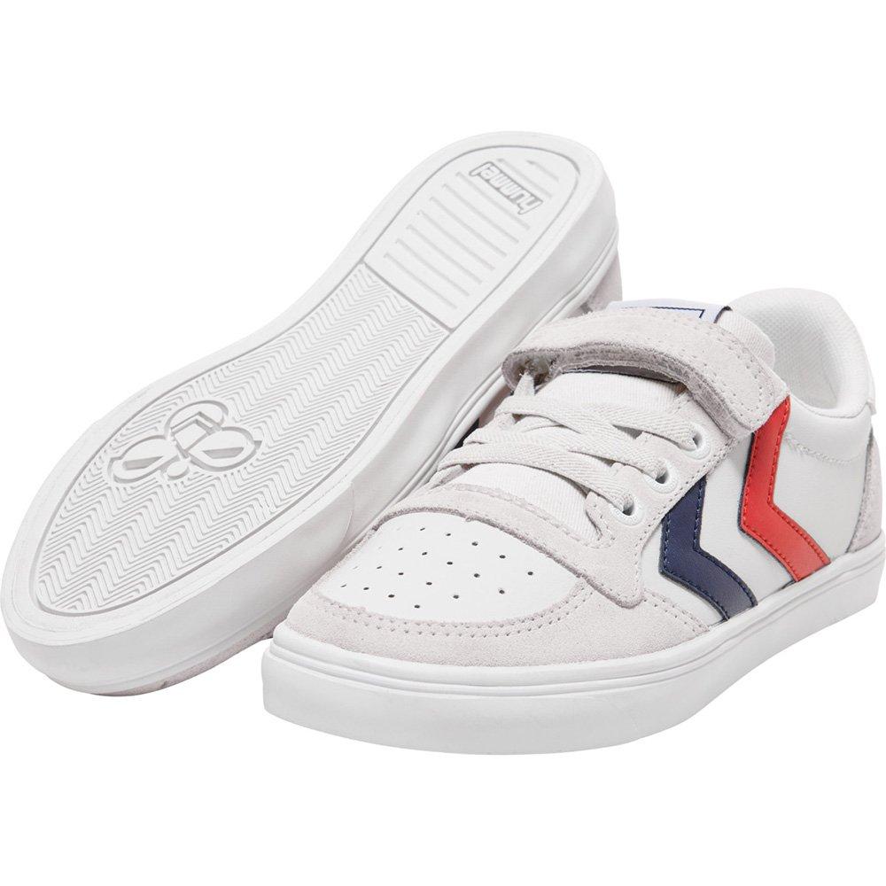 Hummel Slimmer Stadil Leather Low Trainers Junior