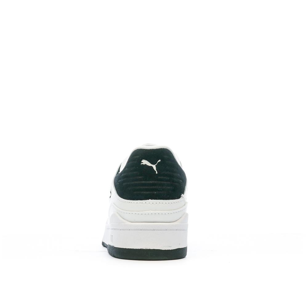 Puma Baskets Blanche/Noir Garçon Slip stream