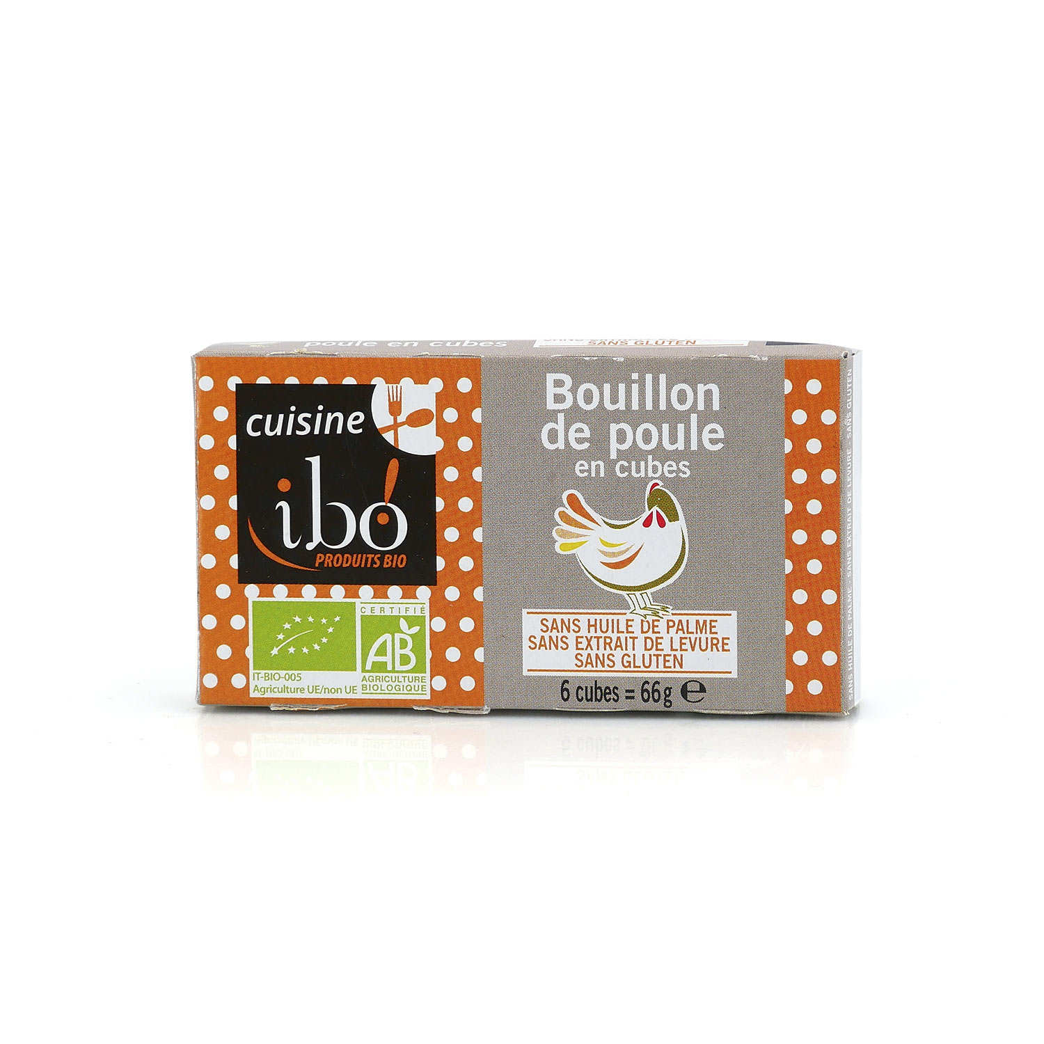 Bouillon de poule bio en cubes