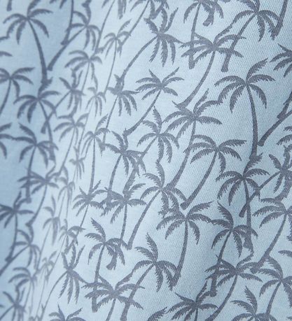 Name It T-shirt - NkmValther - Chambray Blue/Small Palm