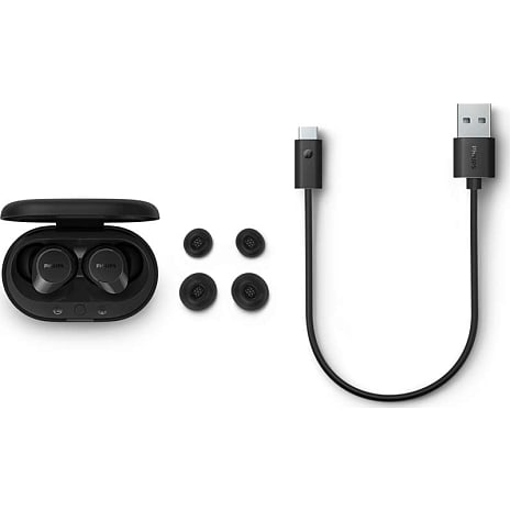 Philips TAT1209BK TWS trådløse in-ear høretelefoner - sort
