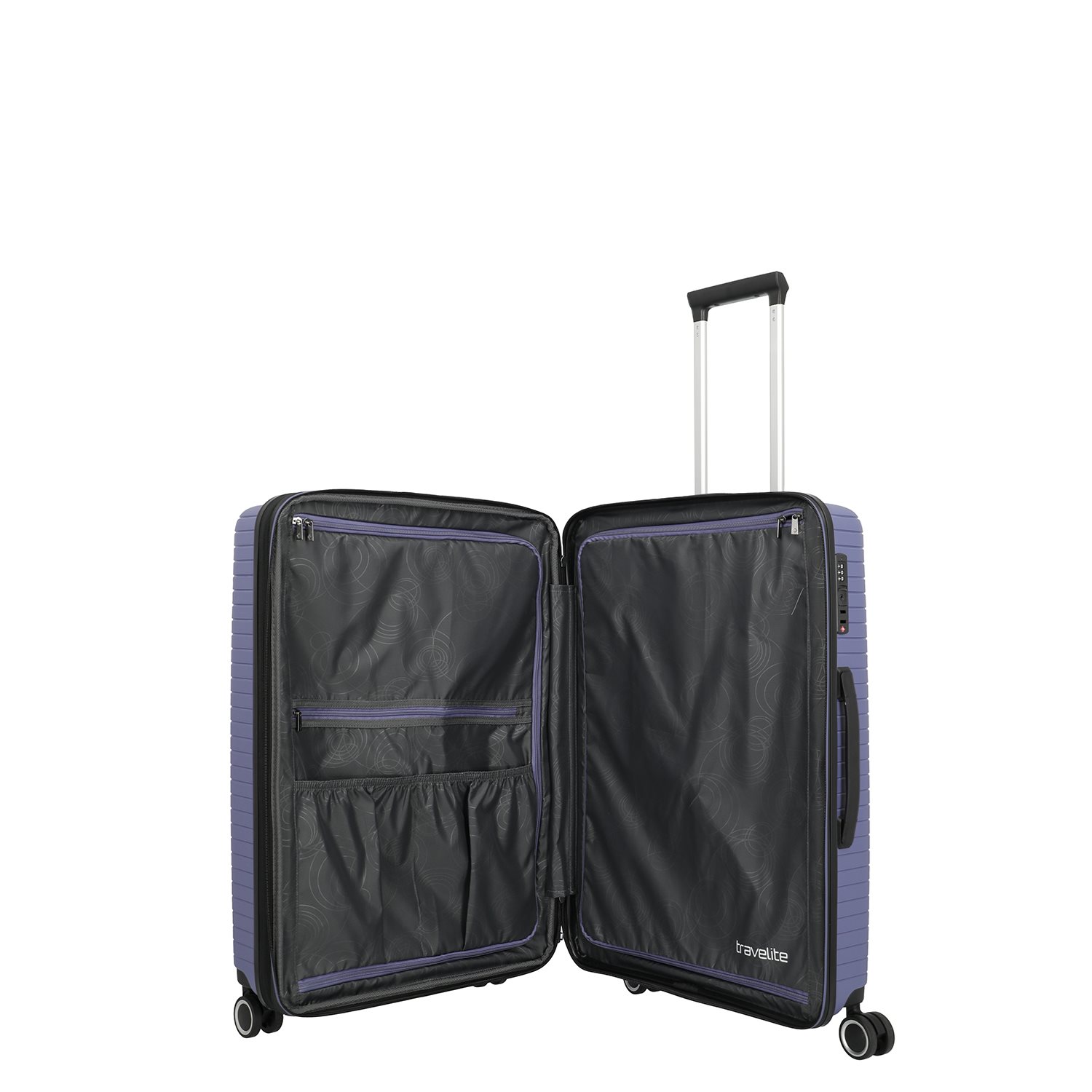 Travelite Orbita 4W Trolley M Expandable purple