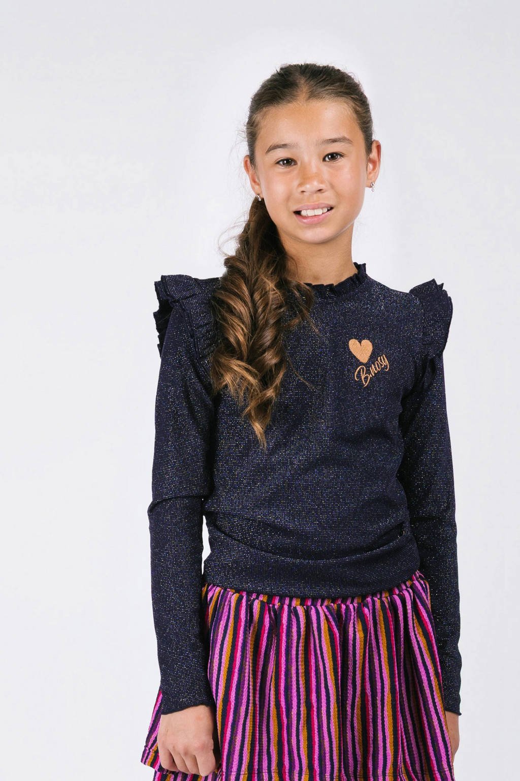 B.Nosy longsleeve donkerblauw