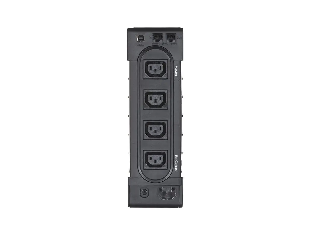 Eaton Ellipse ECO 650 USB IEC - UPS (stativ-monterbar / ekstern) - AC 230 V - 400 Watt - 650 VA - USB - output-stikforbindelser: 4 - 2U - 19
