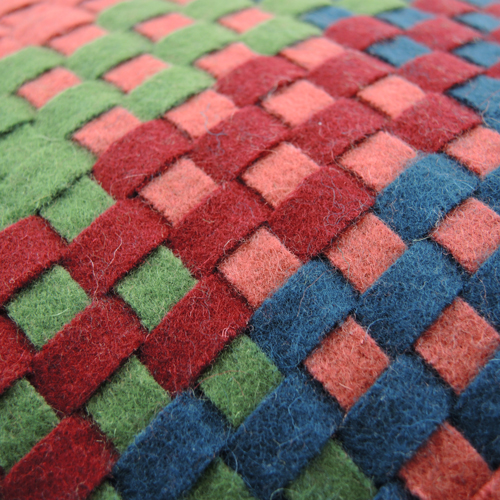 Multi weave mixed color wolvil