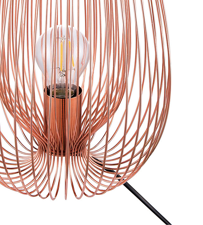 Lampe à poser Dharug E27 IP20 cuivre