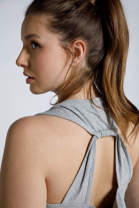 Top, XL-Statement, Rundhals, sportiver Rücken, ärmellos