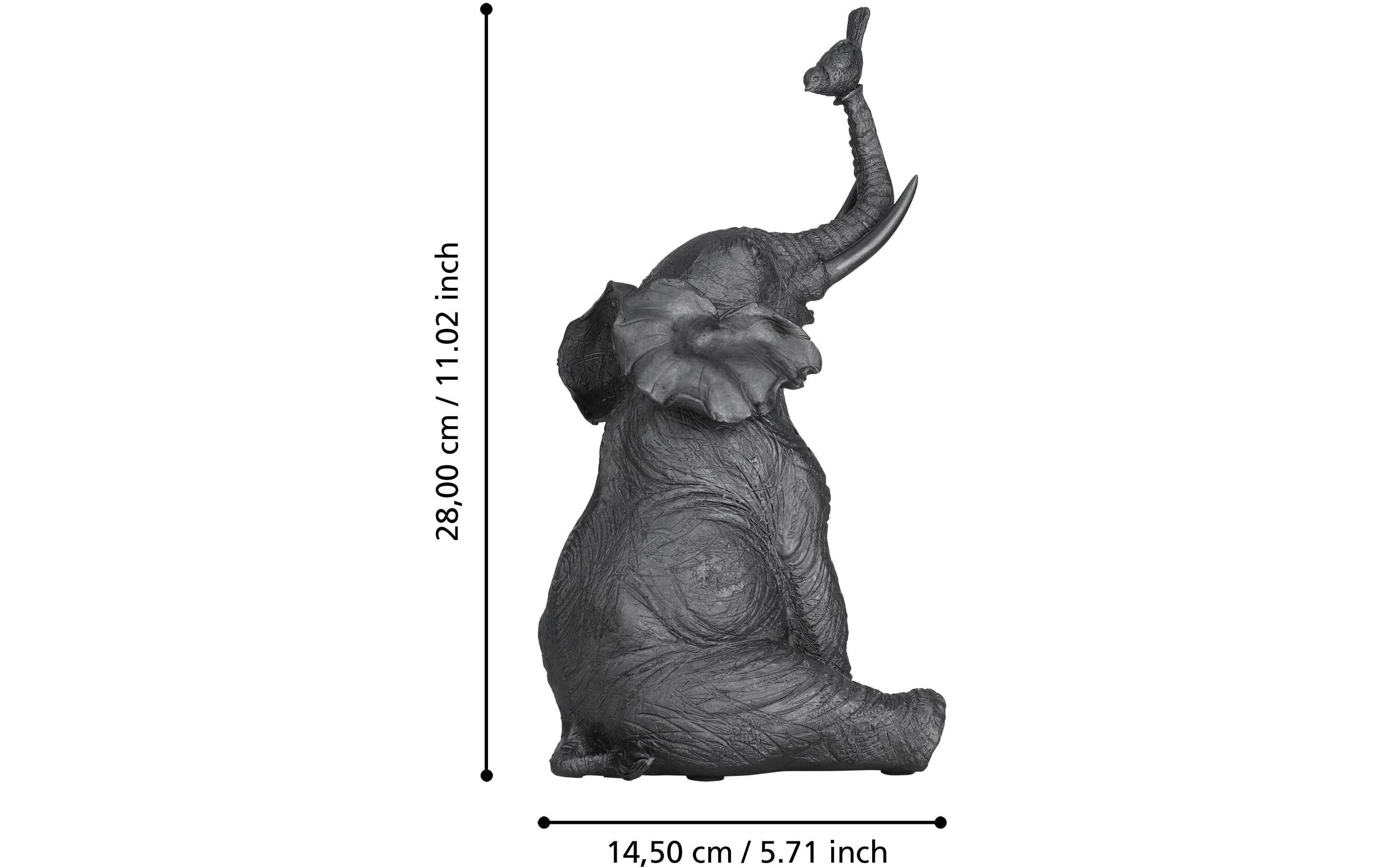 Dekofigur Elefant Siocon 14.5 x 28 cmElefantenfigur