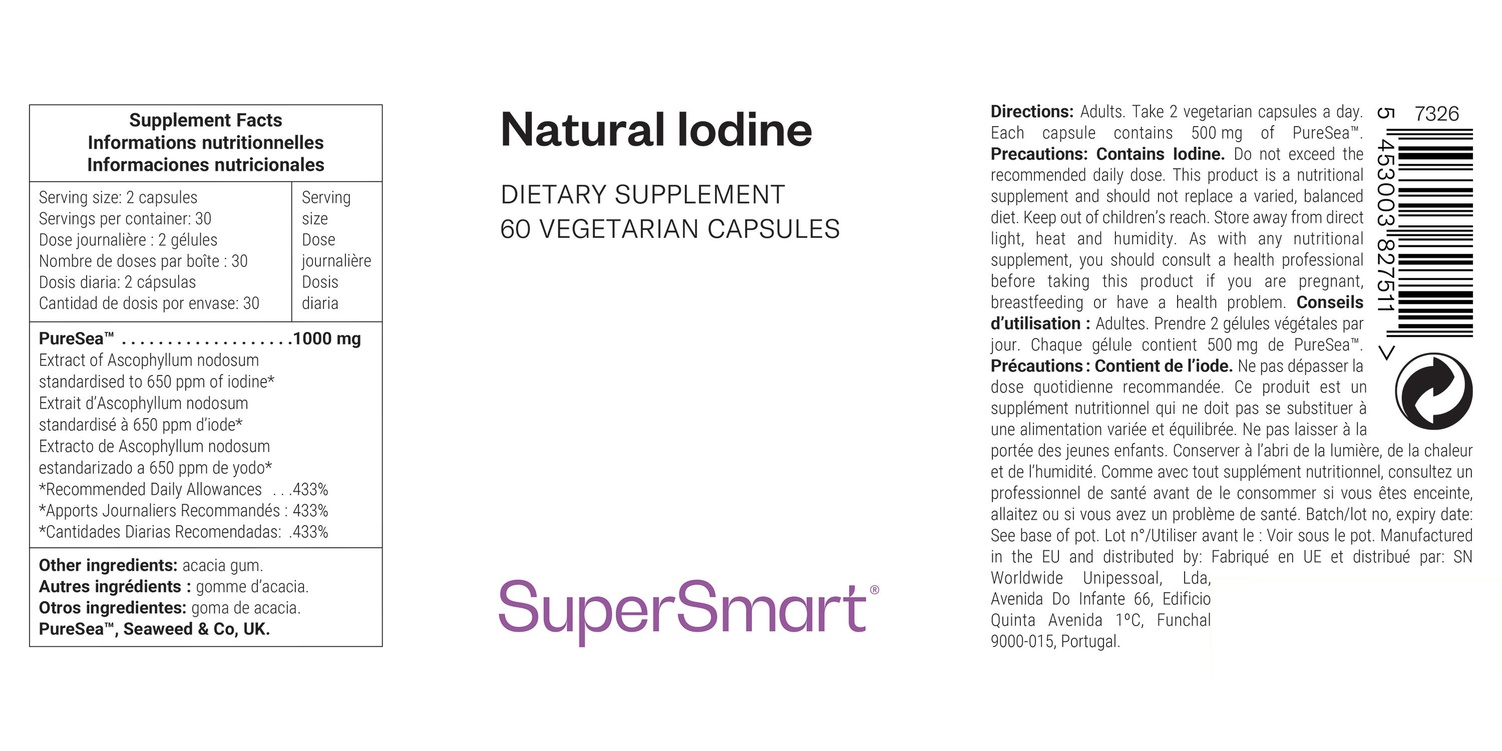 Natürliches Jod - SuperSmart