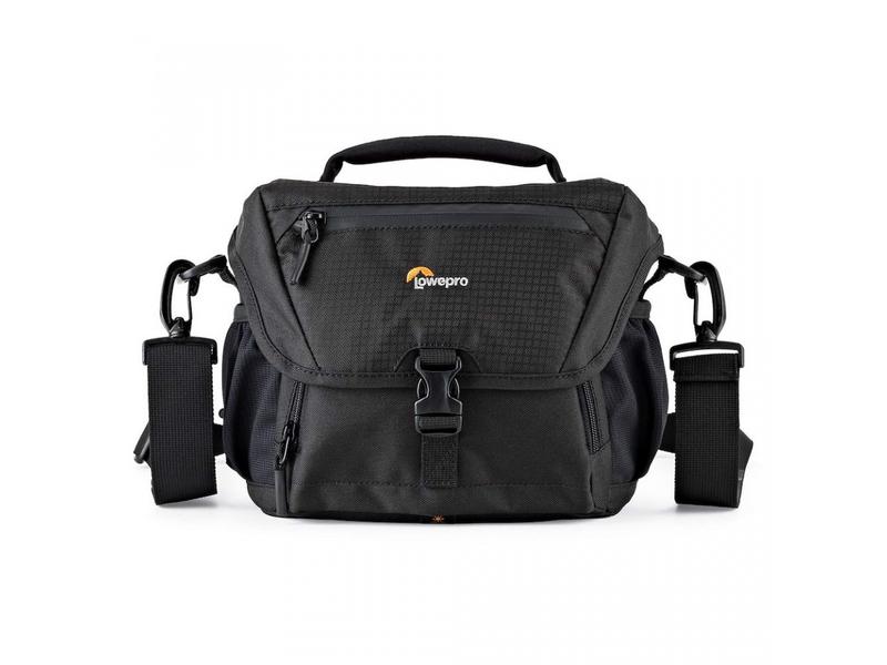 Lowepro Kamera-Tasche Nova 160 AW II Schwarz Schultertasche für DSLR- und spiegellose Kameras