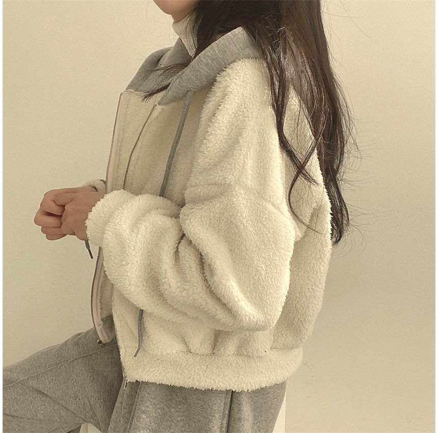 EFO - Fleece hoodie met rits