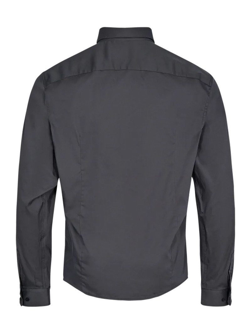MOS MOSH CHEMISE HOMME MANNY STRETCH ANTHRACITE