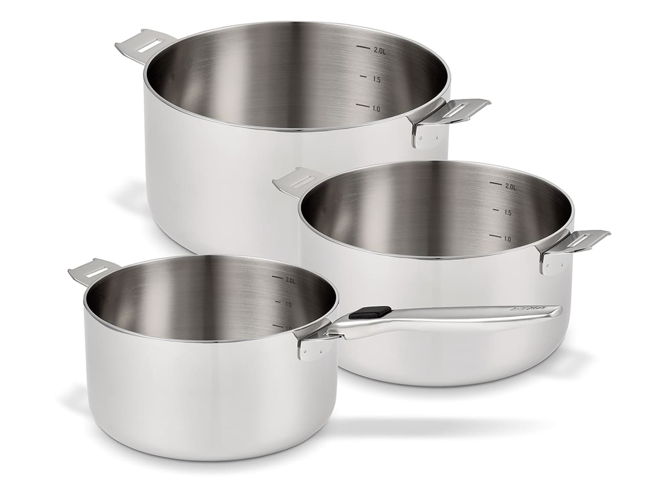 Corps de casseroles inox Beka Evolution - Lot de 3 - Beka