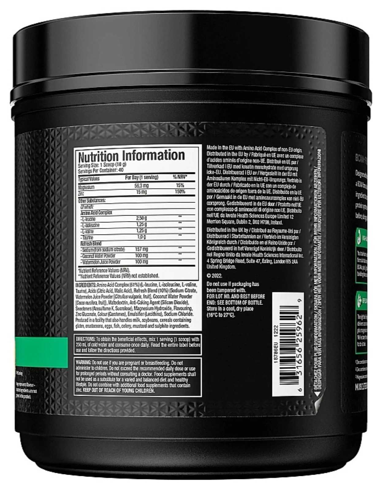 MuscleTech Amino Build - 40 porções
