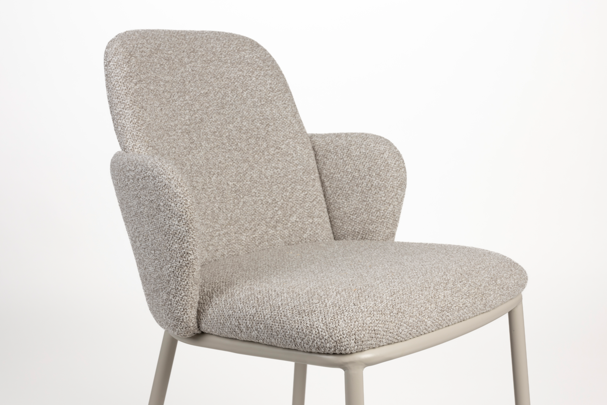 Eetkamerstoel Jerrico Light beige - set van 2
