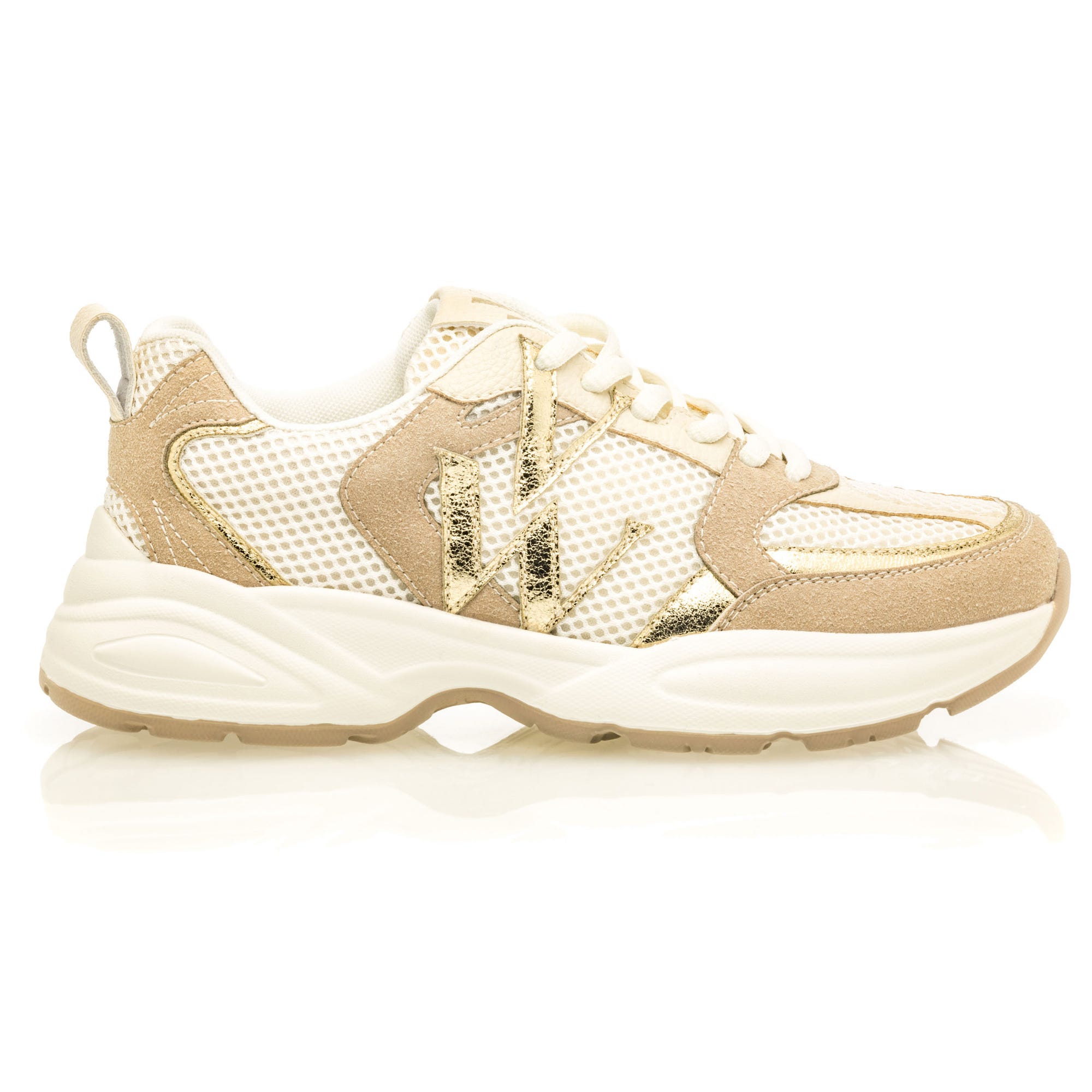 Baskets basses Femme beige