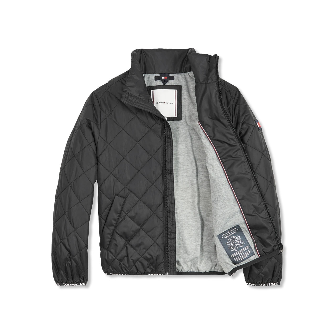 QUILTED JACKET overgangsjakke