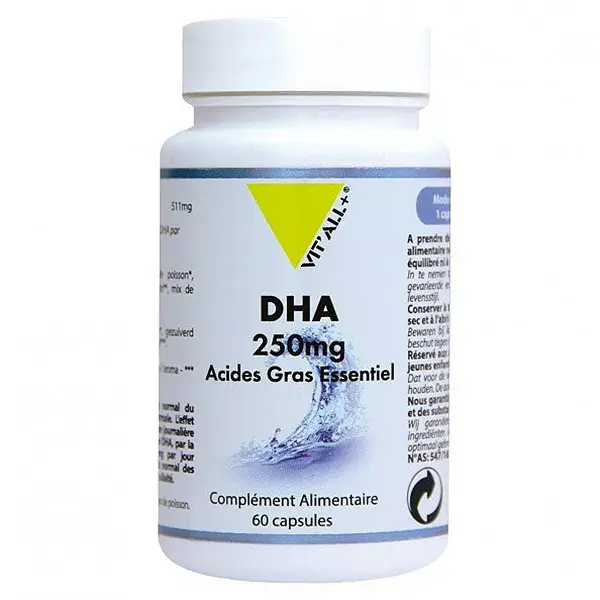 Vit'all+ DHA 250mg 60 cápsulas