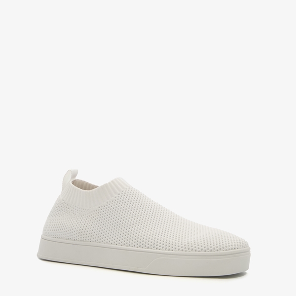 Hush Puppies lage dames sok sneakers wit