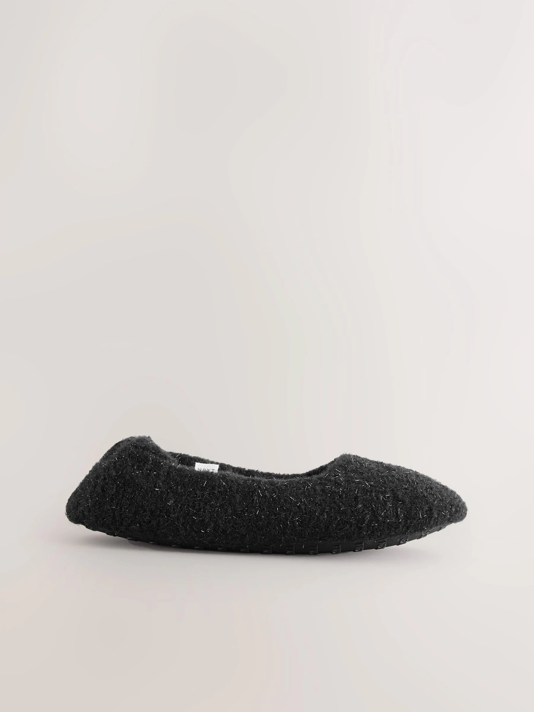Zwarte glitter - Ballet Flat Slippers
