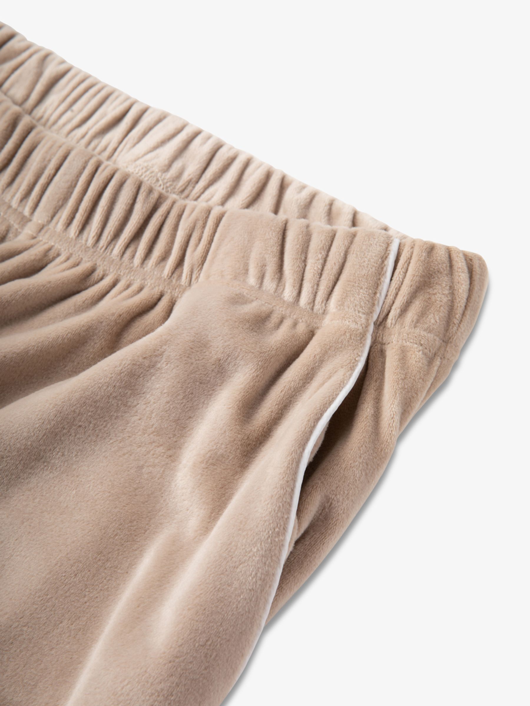 Natuurlijk - The Little Tailor luxe kerstpyjama van zacht aanvoelend velours