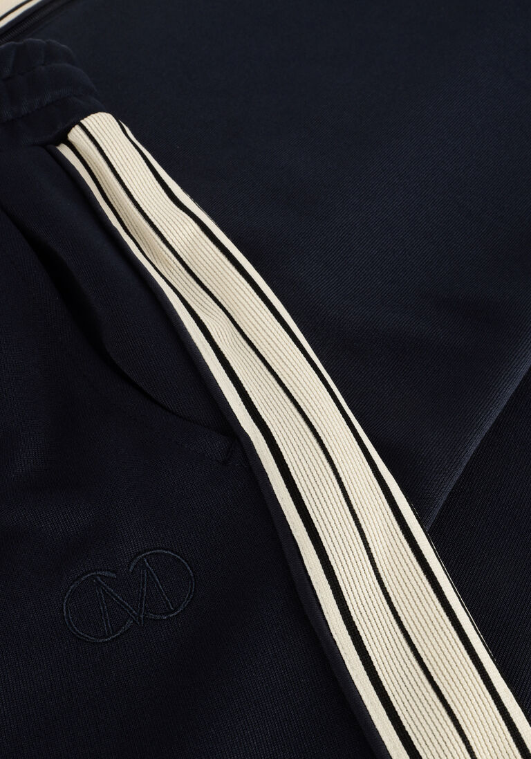 donkerblauwe copenhagen muse wijde broek cmada-sweatpants