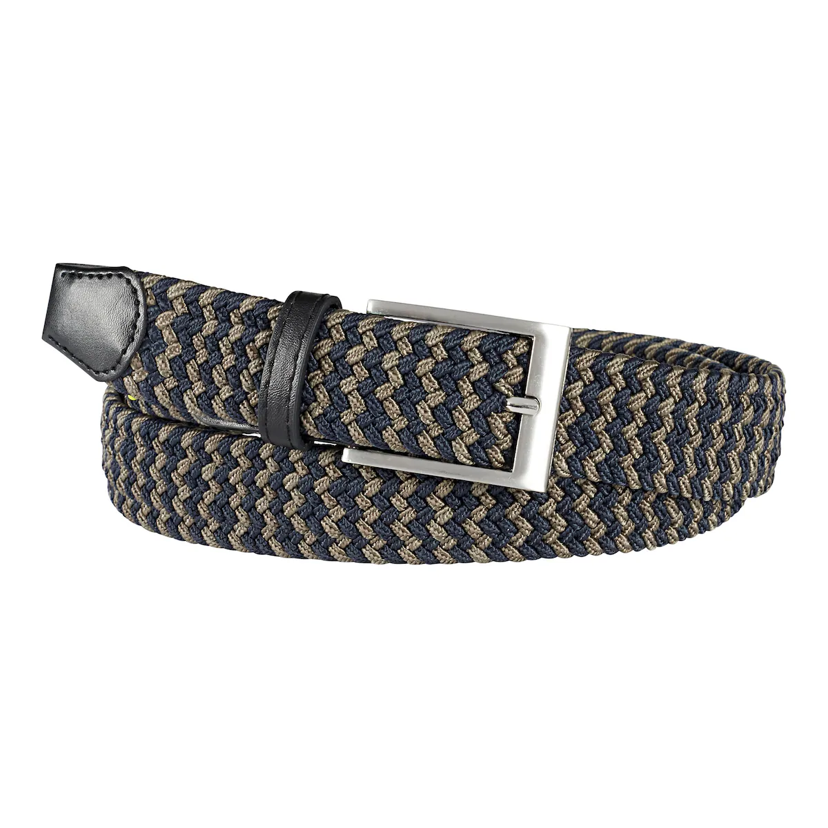 Herren-Flexigürtel - beige/blau