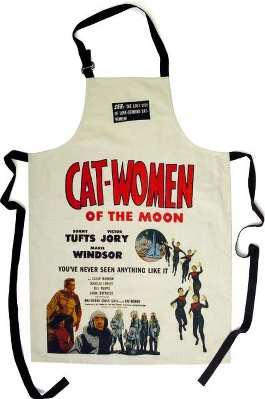 Coolkitsch - Cat Women of the Moon Keukenschort
