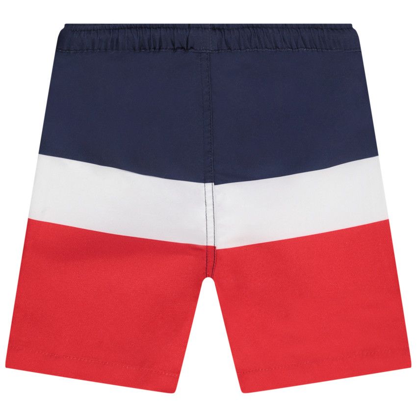 Short de bain en microfibre effet color block print Bugs Bunny Looney Tunes pour bébé garçon - Bleu marine