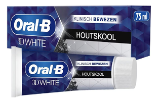 Oral-B Oral B White Houtskool Tandpasta 75ML