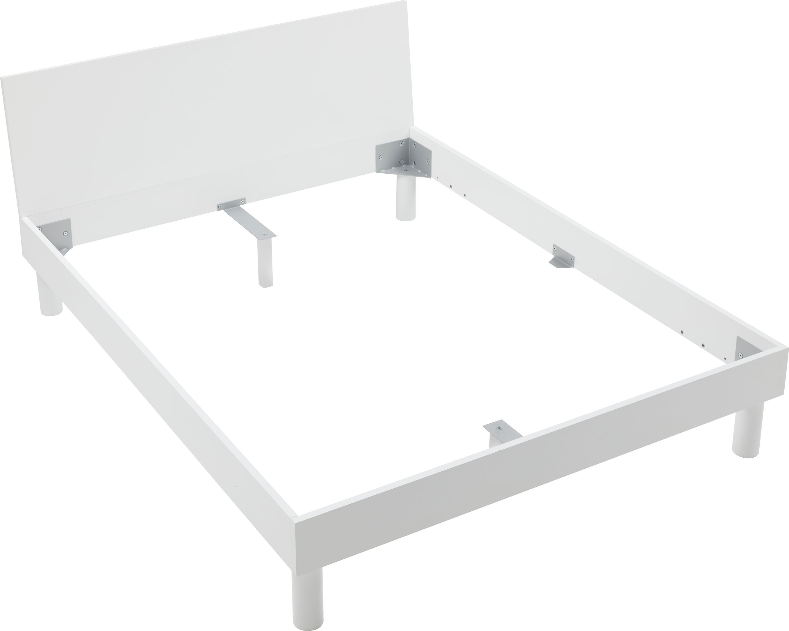 CARA Bett - Weiss / B: 160.0 cm x T: 200.0 cm