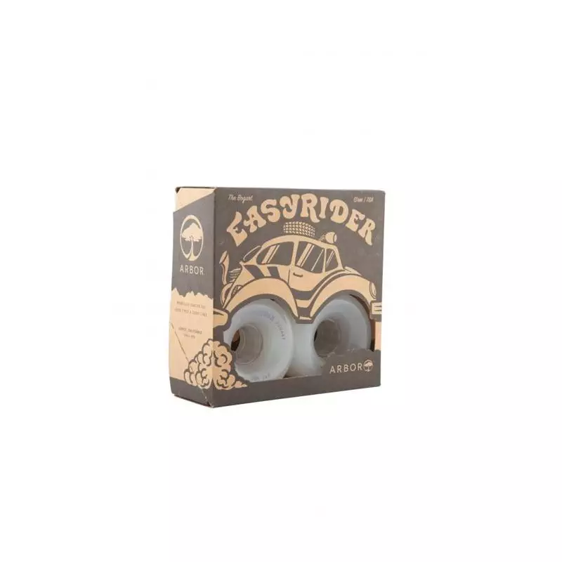 Roues skate ARBOR Bogart 78a Ghost White 61mm