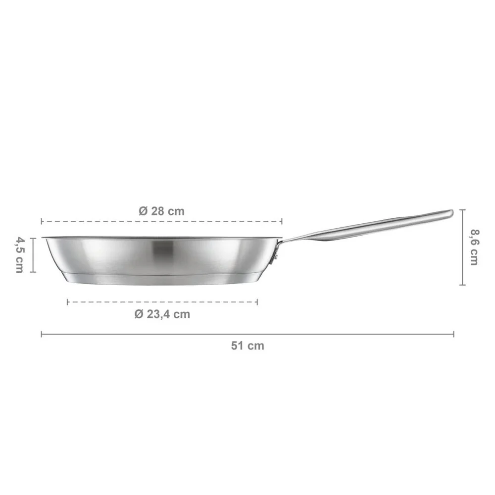 Fiskars  Ø28 cm - All Steel stegepande