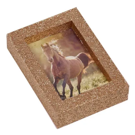 Die Spiegelburg I Love Horses - Mini Glitzer-Bilderrahmen 1 Stück, sortiert