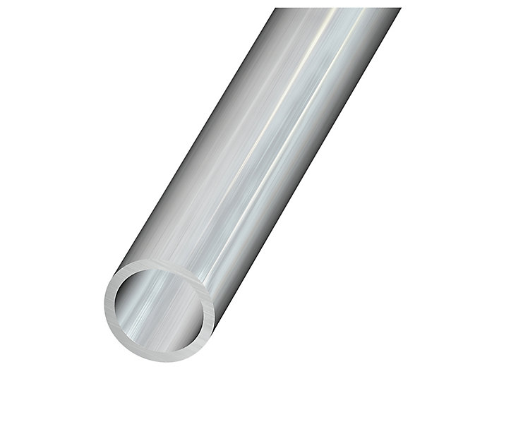 Tube rond alu brut 20 x 1.2 mm, 1 m
