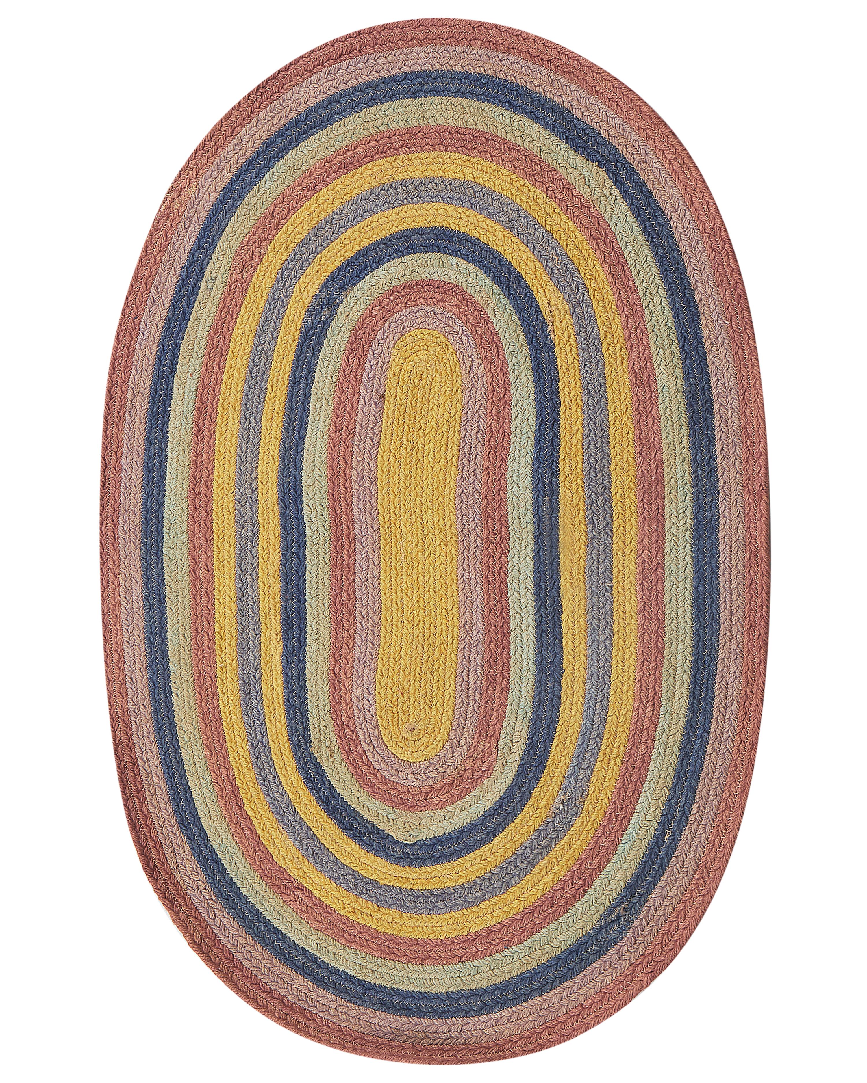 Kindervloerkleed PEREWI Meerkleurig 70 x 100 cm Jute