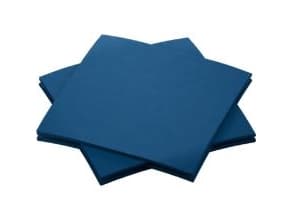 Serviet Bio Dunisoft L20xB20cm mørkeblå,16 pk x 180 stk/krt